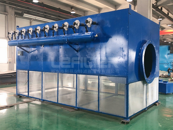 鋼廠高爐鼓風(fēng)機自潔式空氣過濾器